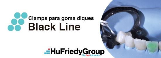 CLAMPS PARA GOMA DIQUE BLACK LINE